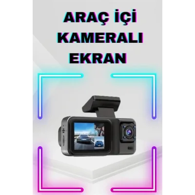 BUĞZ 2 İnç Araç İçi Kameralı Ekran 1080P Full HD Kaliteli Hafıza Kart Destekli - Lisinya
