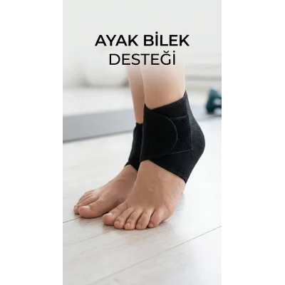 BUĞZ 2li Ayak Destekli Silikon Tabanlı Ortopedik Çorap Seti