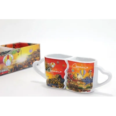 BUĞZ 2li Yöresel Kupa Bardak Seti Model 2