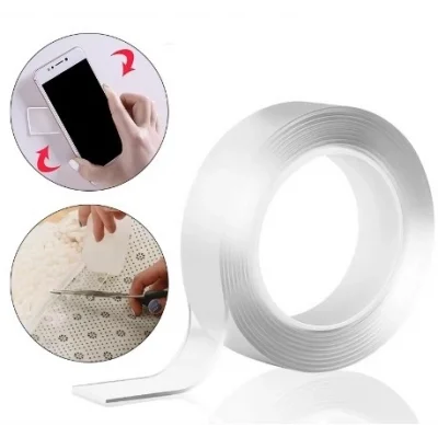 BUĞZ 2 Metre 2 Cm Çift Taraflı Şeffaf Bant Bx40