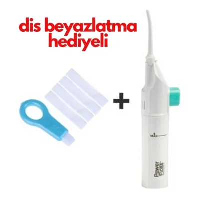 BUĞZ 2si 1 Arada Mekanik Diş ve Ağız Temizleme & Diş Beyazlatma Seti | Power Floss