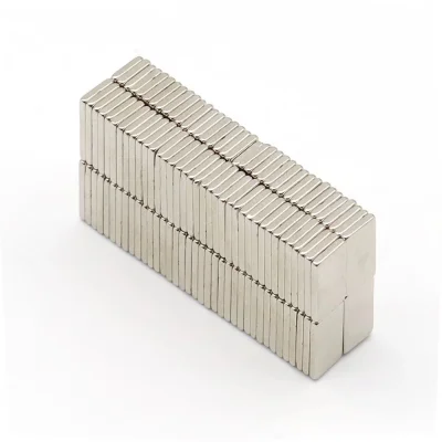 BUĞZ 20 Adet 15x10x1.5 mm Köşeli Neodyum Mıknatıs N35 Magnet Dayanıklı Nikel Kaplama