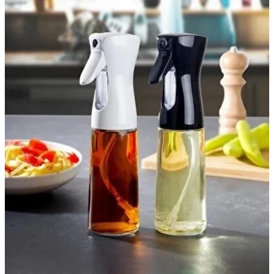 BUĞZ 200 ML DEKORATIF TABANCALI SPREYLI CAM ŞIŞE