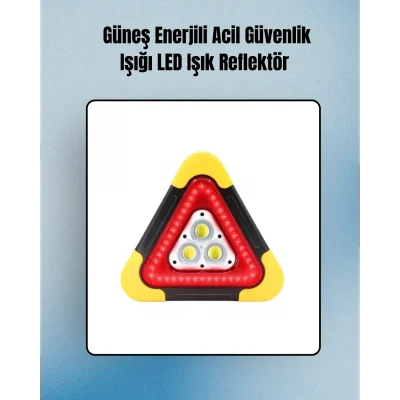 BUĞZ 2000mAh Kapasiteli Taşınabilir Üçgen Park Lambası