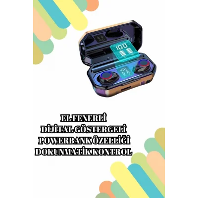 BUĞZ 2025 Model Çok Kordonlu Akıllı Saat ve Bluetooth Kulaklık El Fenerli - BUĞZ