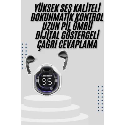  2025 Model Kablosuz Bluetooth Kulaklık ANC ENC Destekli HİFİ Stereo