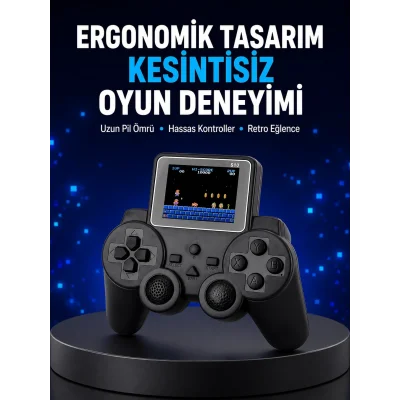 BUĞZ 2025 S10 Gamepad 520 Klasik Retro Oyunlu TV Bağlantılı A Kalite Orijinal Yeni Nesil