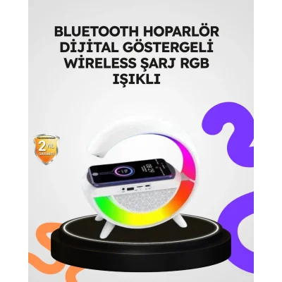  2025 Yeni Seri 15W Kablosuz Şarjlı LED Atmosfer Lambası