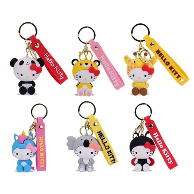 BUĞZ 2465-0609 Hello Kitty Anahtarlık CDU8-114/CN24 – 136/CN24 – 3/FB25-7/FB25-53/CN2(Belirtilen fiyat, tekli satış için adet fiyatıdır.)