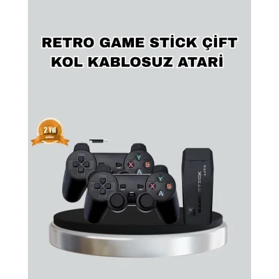 BUĞZ 2.4G Kablosuz Mini Oyun Konsolu Taşınabilir ve Şık Tasarım