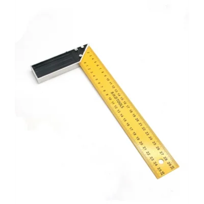 BUĞZ 250mm Turuncu Sarı Masa Gönyesi Bx40