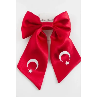 BUĞZ 29 Ekim Ay Yıldızlı Fiyong Otomatik Toka