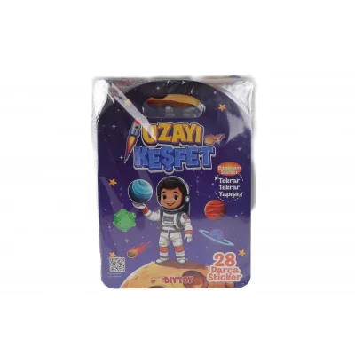 BUĞZ 2991 BİTMEYEN STİCKER UZAYI KEŞFET