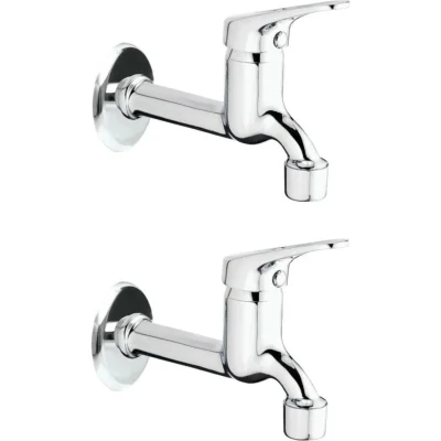  2li Aç Kapa Mix Lavabo Musluk Wc Lavabo Uzun Musluk Perlatörlü