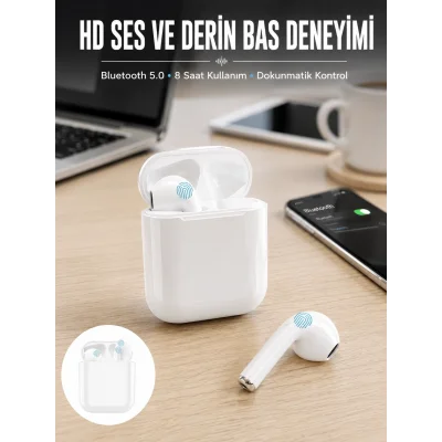 BUĞZ 2.Nesil TWS Bluetooth Kulaklık Yüksek Ses Kaliteli Yeni Nesil