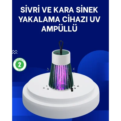 BUĞZ 2’si 1 Arada LED Işıklı Elektrikli Böcek Öldürücü