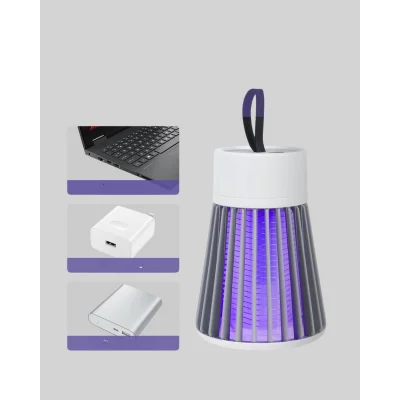 BUĞZ 2’si 1 Arada LED Işıklı Elektrikli Böcek Öldürücü - Lisinya