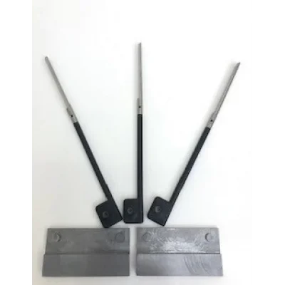  3+2 Paket Çelik Eds Ultra Slim İnce Yedek Uc Kürek Ve Slim İnce Kesme Yedek Bıçak