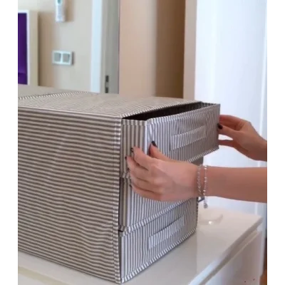 BUĞZ 3 Bölmeli Çekmece , Çok Amaçlı Organizer - Çorap Çamaşır Organizer - Masa Üstü Düzenleyici ( BUĞZ )