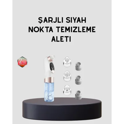 BUĞZ 3 Kademeli Vakumlu Gözenek Temizleme Cihazı – Cilt Yenileyici Masaj ve Derin Temizlik
