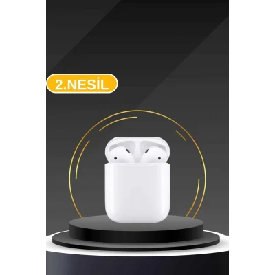 BUĞZ 3 Kordonlu Dokunmatik Ekran Akıllı Saat ve 2.Nesil Kablosuz Bluetooth Kulaklık ANC/ENC - BUĞZ