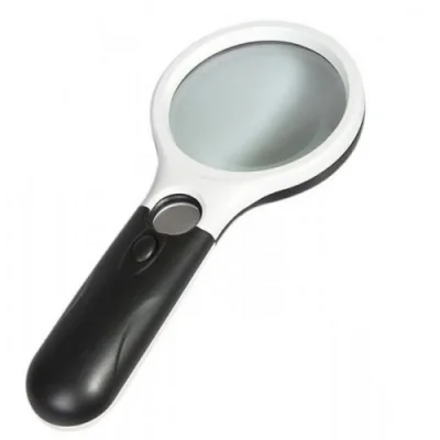 BUĞZ 3 Led Işıklı 3x75 Mm 45x22 Mm  El Büyüteç