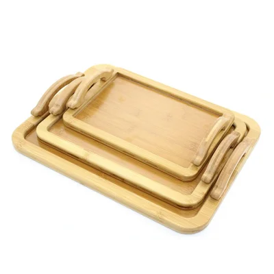 BUĞZ 3lü Bambu Tepsi Model 3