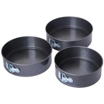 BUĞZ 3lü Kelepçeli Kek Kalıbı Seti