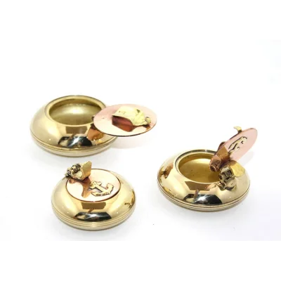 BUĞZ 3lü Pirinç Küllük Seti