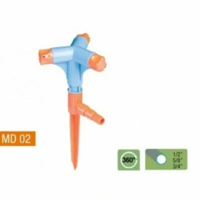 BUĞZ 3 Yönlü & Normal Sprink Fıskiye (Kısa Meme)