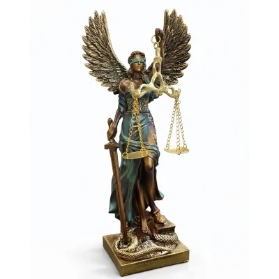 BUĞZ 30x9 cm Polyester Kanatlı Adalet Biblosu