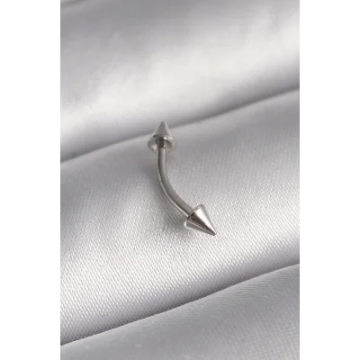 BUĞZ 316L Çelik Gümüş Renk Çivi Model Piercing