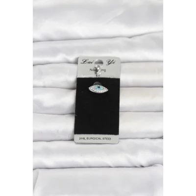 BUĞZ 316L Cerrahi Çelik Göz Model Göbek Piercing