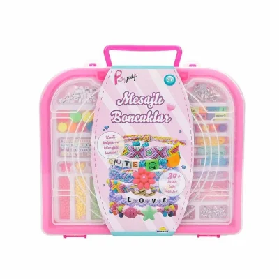  3319 Mesajlı Boncuklar Takı Tasarım Seti -Sunman