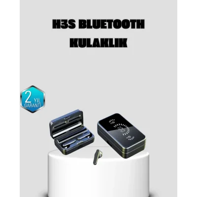 BUĞZ 3500 mAh Şarj Kutulu Bluetooth 5.1 Kablosuz Kulaklık – Dokunmatik, Suya Dayanıklı