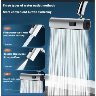 BUĞZ 360 Derece Döner Musluk Başlığı