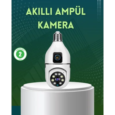 BUĞZ 360 Derece Panoramik WiFi Kamera – Full HD Ev Güvenlik Sistemi