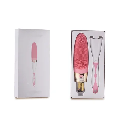  360° Dönebilen Pilli Titreşimli Kauçuk Duş Masaj Fırçası Rahatlatıcı