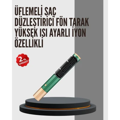 BUĞZ 360° Döner Kablolu Kompakt Saç Şekillendirme Seti