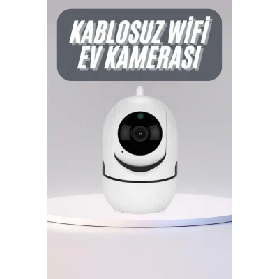 BUĞZ 360° Full HD Akıllı Kamera Hareket Sensörlü Wifi Kamera Çocuk Güvenlik Kamerası - Lisinya