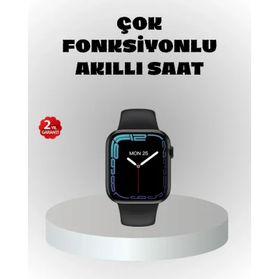 BUĞZ 380mAh Bataryalı Akıllı Saat – Arama, Bildirim, AOD Ekran ve Uzun Pil Ömrü