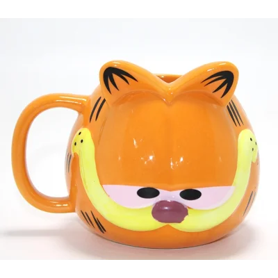 BUĞZ 3D Garfield Tasarımı Porselen Kupa Bardak