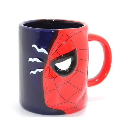 BUĞZ 3D Spiderman Tasarımlı Porselen Kupa Bardak