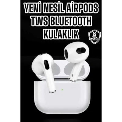 BUĞZ 3.Nesil TWS Bluetooth Kulaklık Mikrofonlu ANC Özelliği Dokunmatik Kontrol - BUĞZ