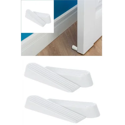 BUĞZ 4 Adet Kapı Rampası Kapı Stoperi - Kapı Tamponu Çarpma Önleyici Set