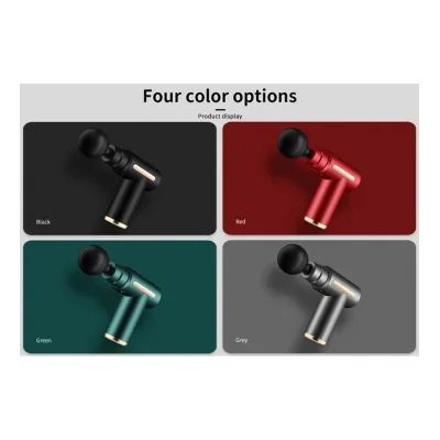 BUĞZ 4 Başlıklı 6 Kademeli Titreşimli Şarjlı Mini Masaj Aleti