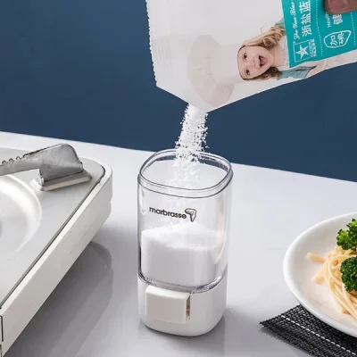 BUĞZ 4lü Basmalı Baharatlık Tuzluk Seti