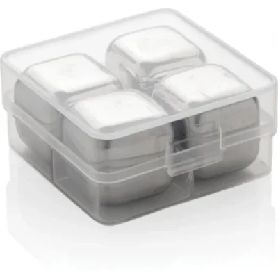 BUĞZ 4lü Çelik Metal Kaplama Buz Taşı