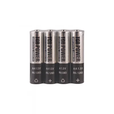 BUĞZ 4lü Kalem Pil AA 1.5V R6 / UM3 – Uzun Ömürlü Karbon Çinko Pil Seti