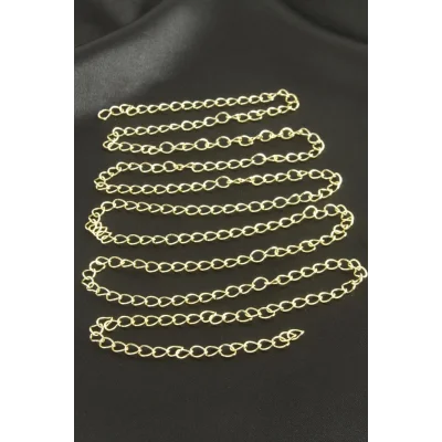 BUĞZ 4 mm Oval Zincir 1 metre